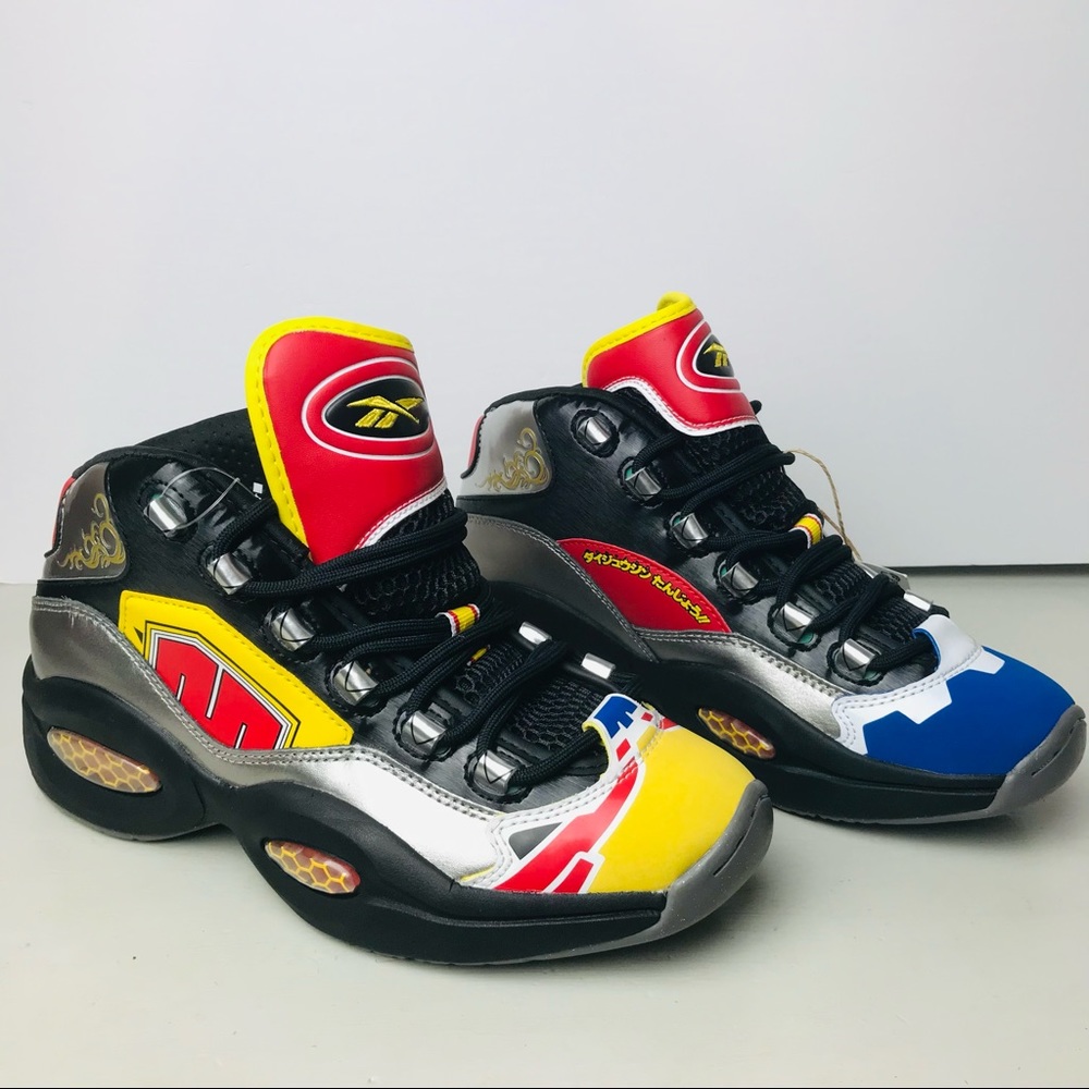 Reebok Power Rangers x Question Mid “Megazord Battle Mode”